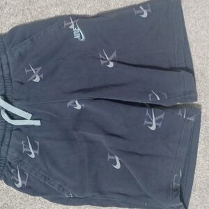Nike Dark Blue Patterned Shorts